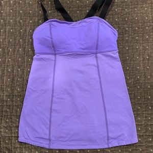 Lululemon built-in-bra top